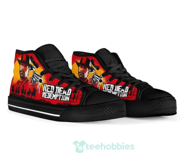 red dead redemption ii custom high top shoes for fans 4 h4nkL 600x500px Red Dead Redemption II Custom High Top Shoes For Fans
