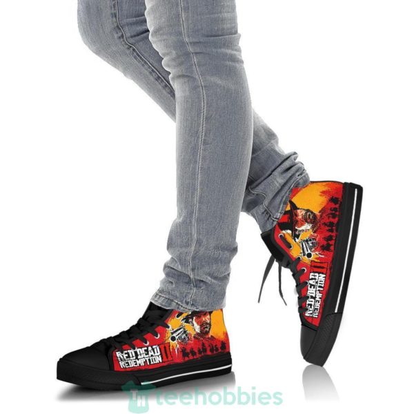 red dead redemption ii custom high top shoes for fans 5 32xVT 600x600px Red Dead Redemption II Custom High Top Shoes For Fans