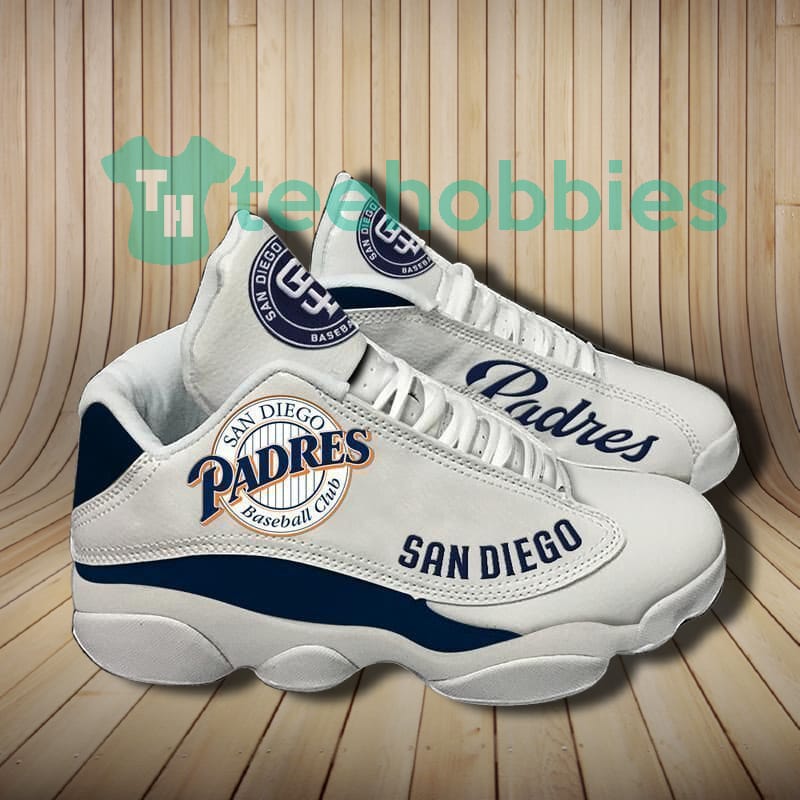 San Diego Padres Form Air Jordan 13 Sport Sneaker Shoes Product photo 1
