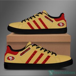 san francisco 49ers red striped yellow low top skate shoes 2 tx5ff 247x247px San Francisco 49Ers Red Striped Yellow Low Top Skate Shoes