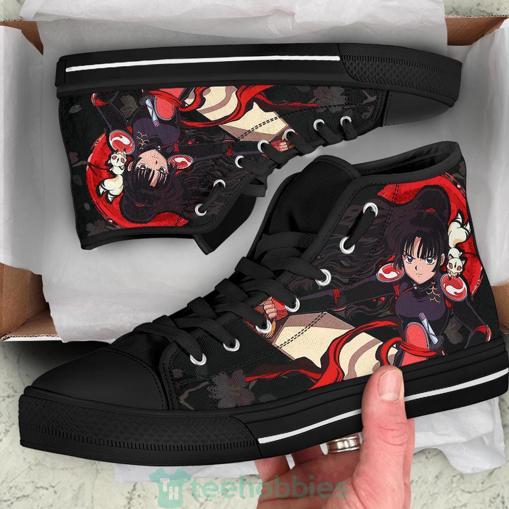 Sango Inuyasha Anime High Top Shoes Fan Gift Idea Product photo 2