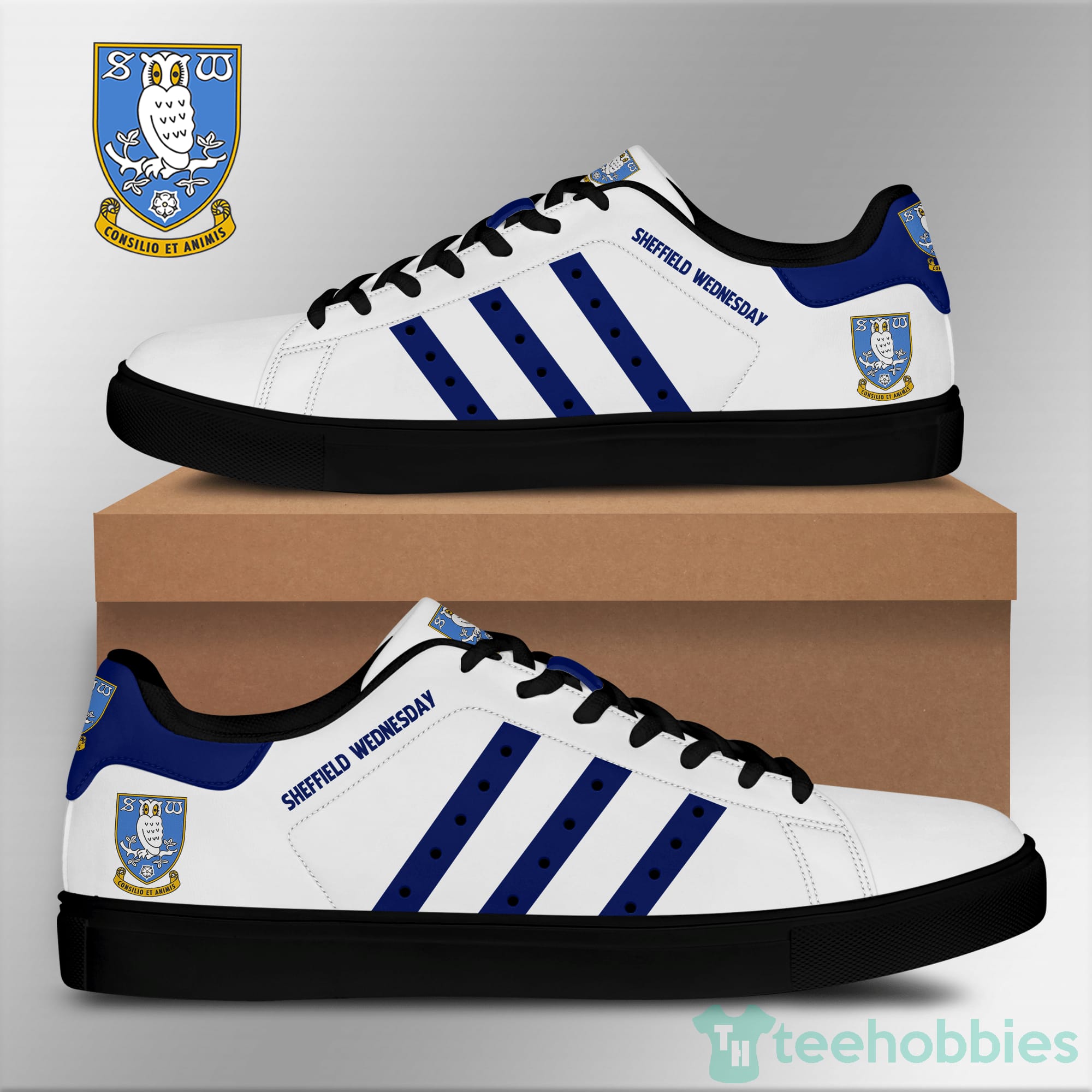 Sheffield Wednesday For Fans Low Top Skate Shoes Product photo 2