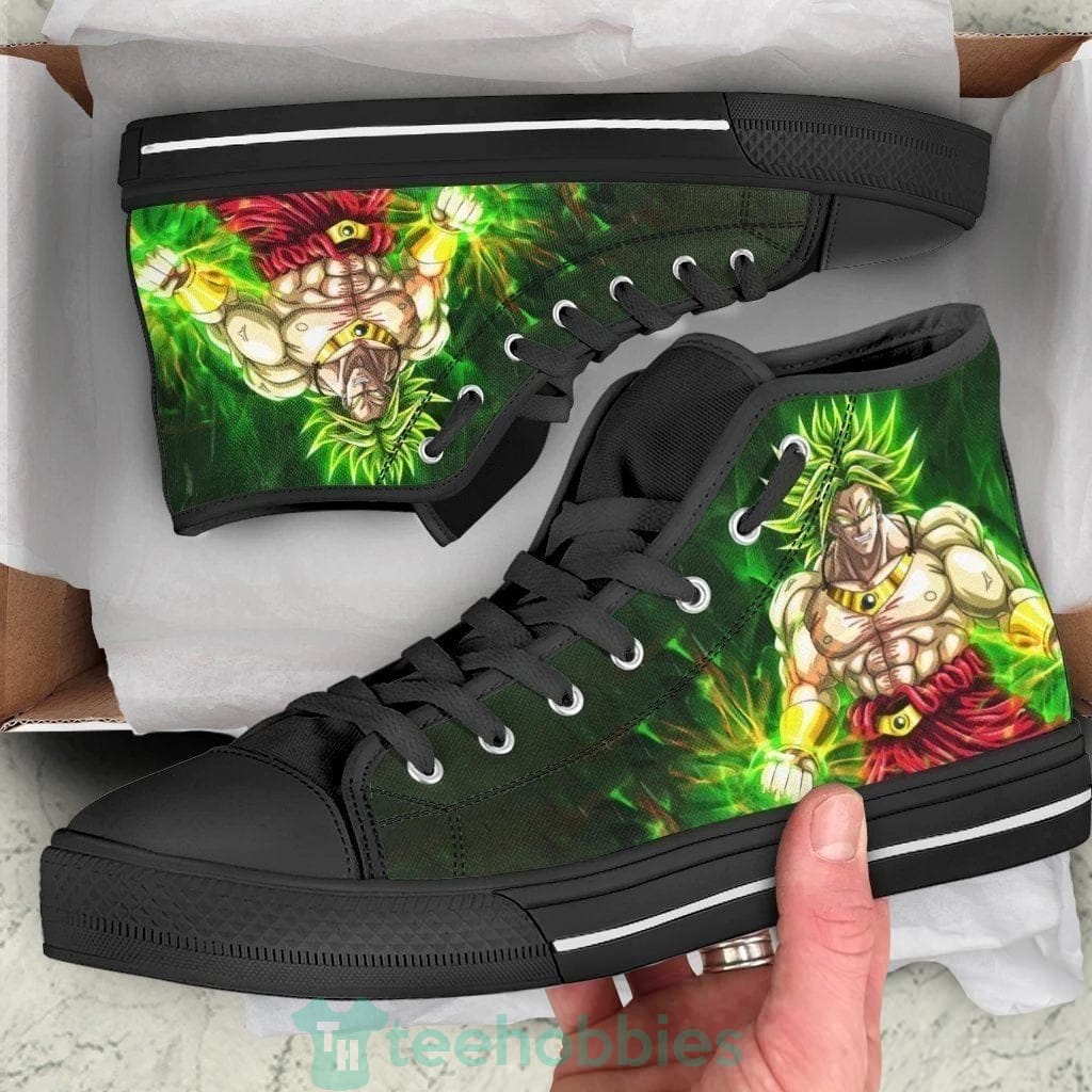 Super Broly Dragon Ball Sneakers High Top Shoes Product photo 2