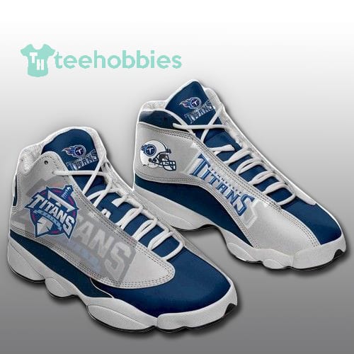 Tennessee Titans Football Team Custom Tennis Air Jordan 13 Shoes Sport Sneakers Shoes