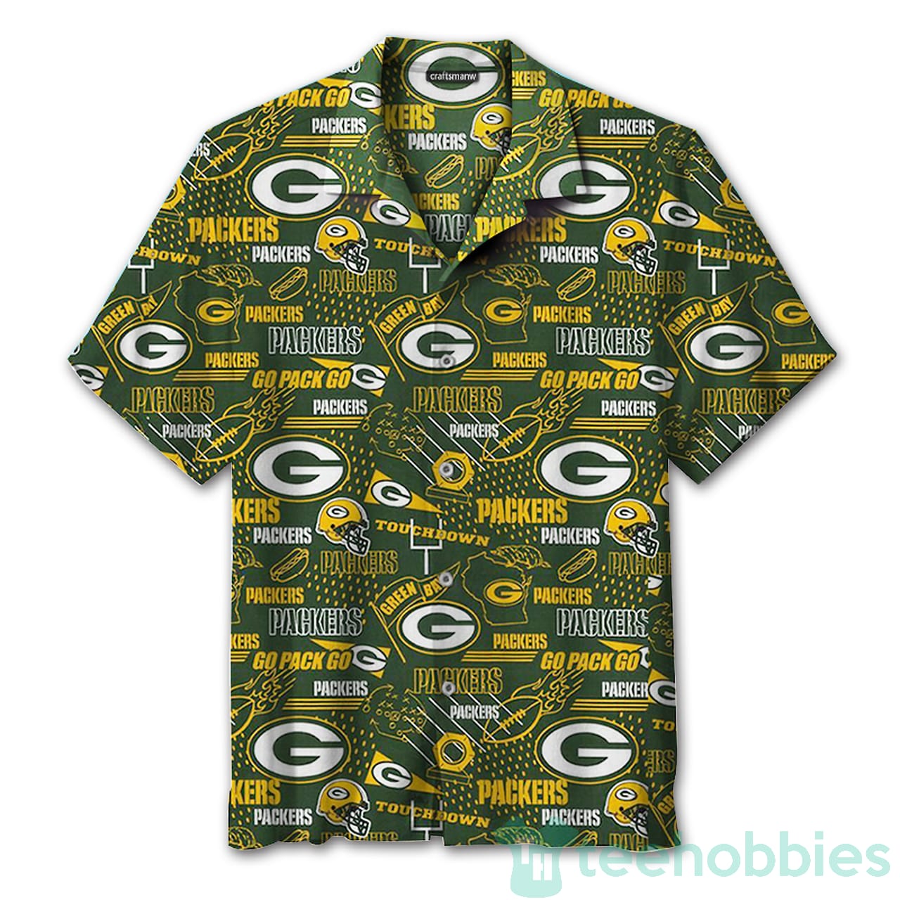 The Green Bay Packers Pring Unisex Hawaiian Shirts