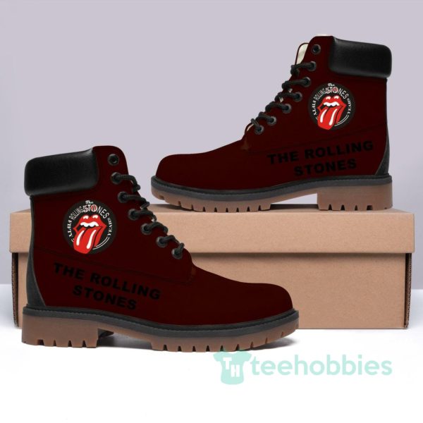 the rolling stones rock band leather boots men women shoes 1 p6pjO 600x600px The Rolling Stones Rock Band Leather Boots Men Women Shoes