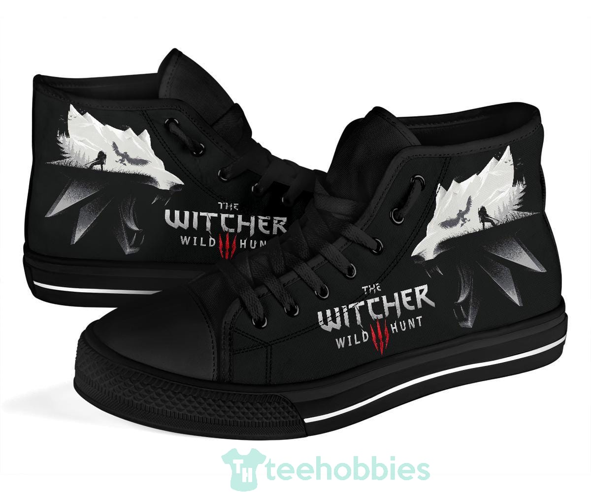 The Witcher 3 Sneakers High Top Shoes Gift Idea