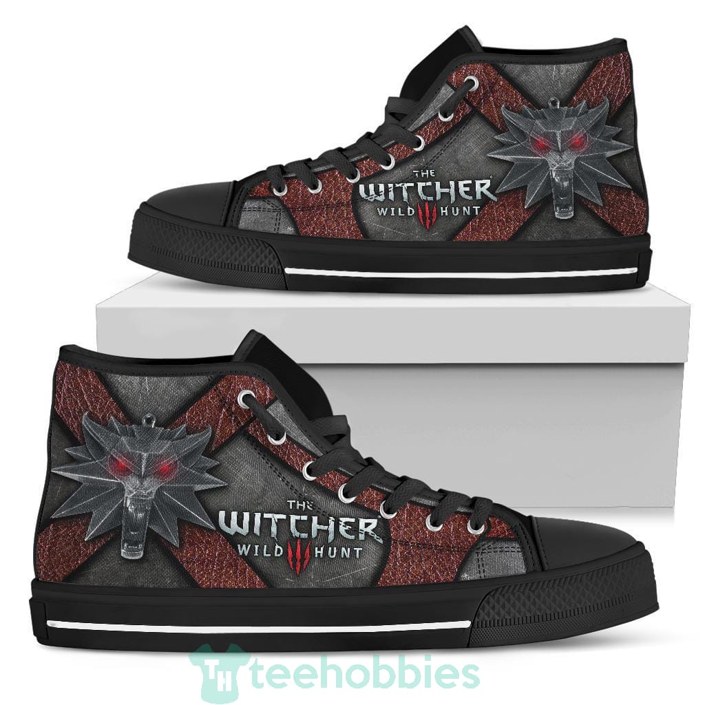 The Witcher Sneakers High Top Shoes Gift