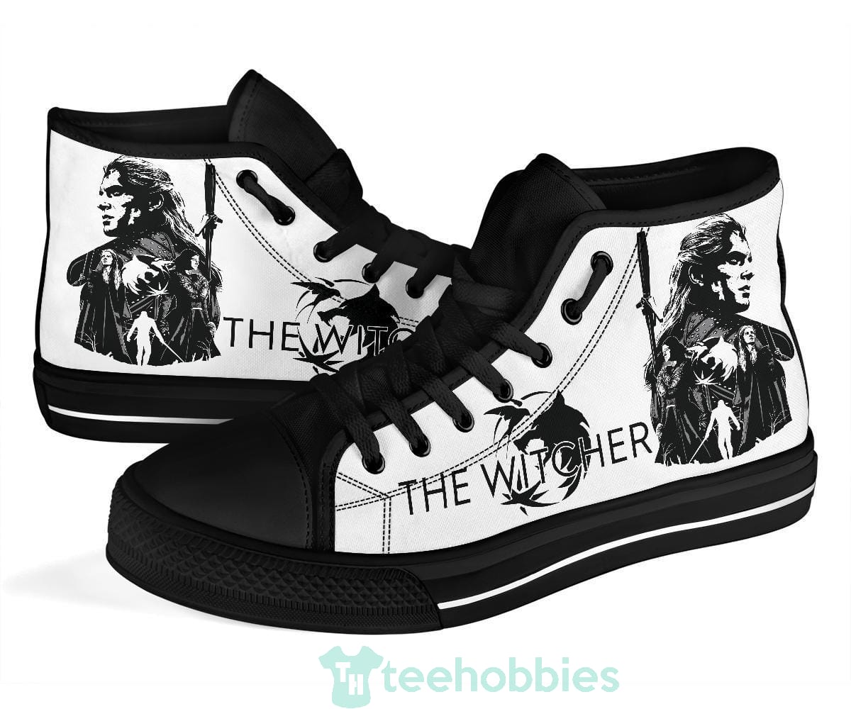 The Witcher Sneakers Movies High Top Shoes Fan Gift