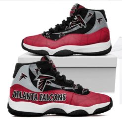 Trending Shoes Atlanta Falcons Air Jordan 11 Shoes - Men's Air Jordan 11 - Black