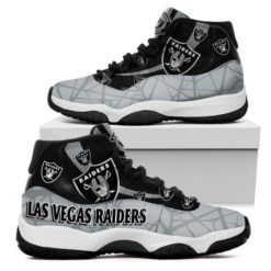 Trending Shoes Las Vegas Raiders Air Jordan 11 Shoes - Men's Air Jordan 11 - Black
