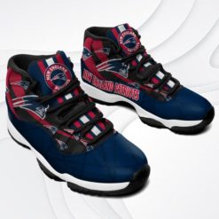 Trending Shoes New England Patriots Air Jordan 11 Shoes - Women's Air Jordan 11 - Navy