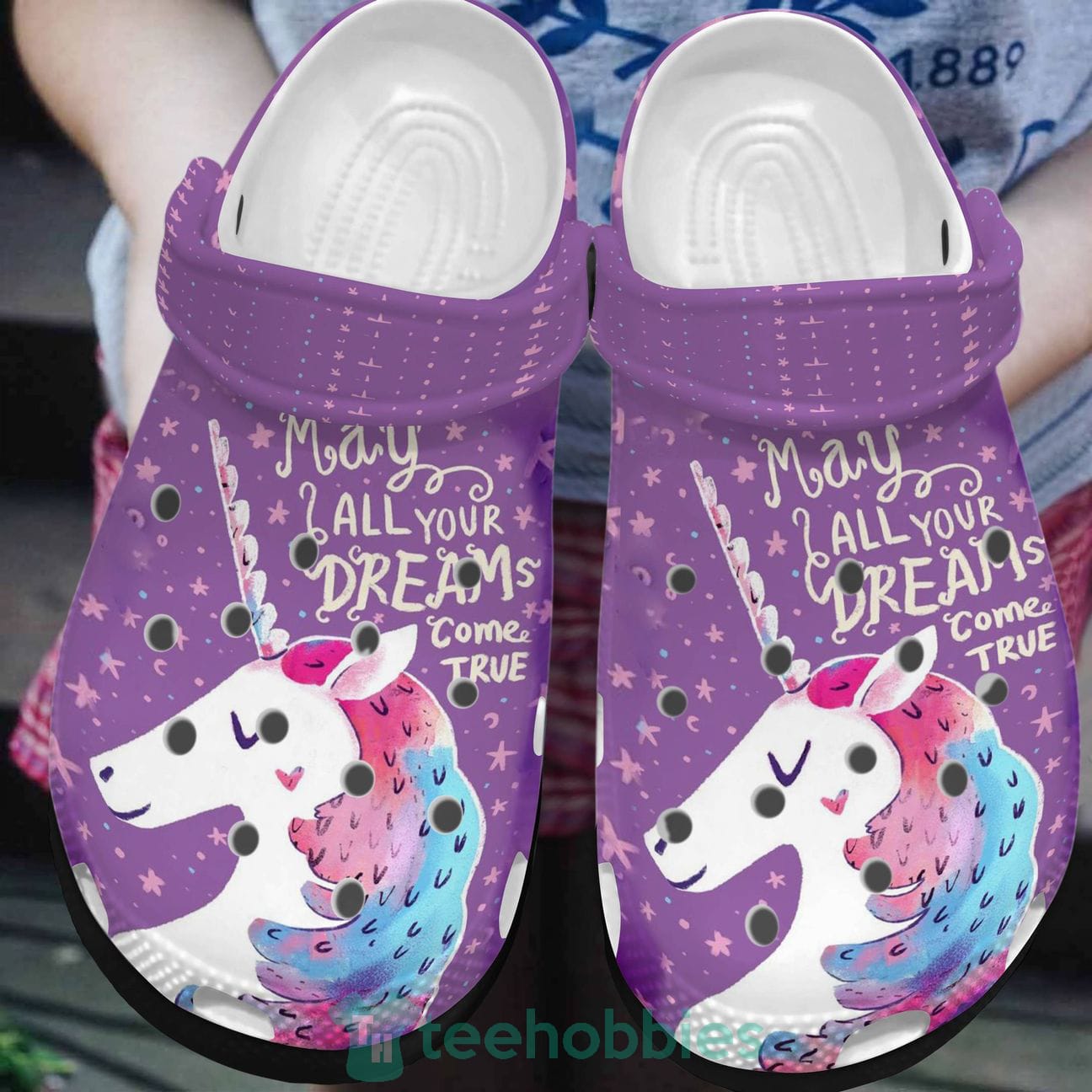 Unicorn Clog Shoes Dreams Come True