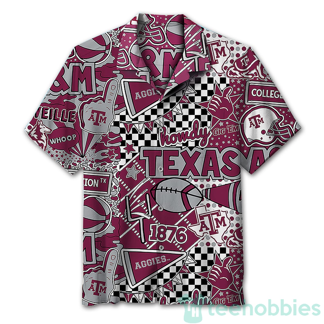University Of Texas Aggies Hawaiian Shirt