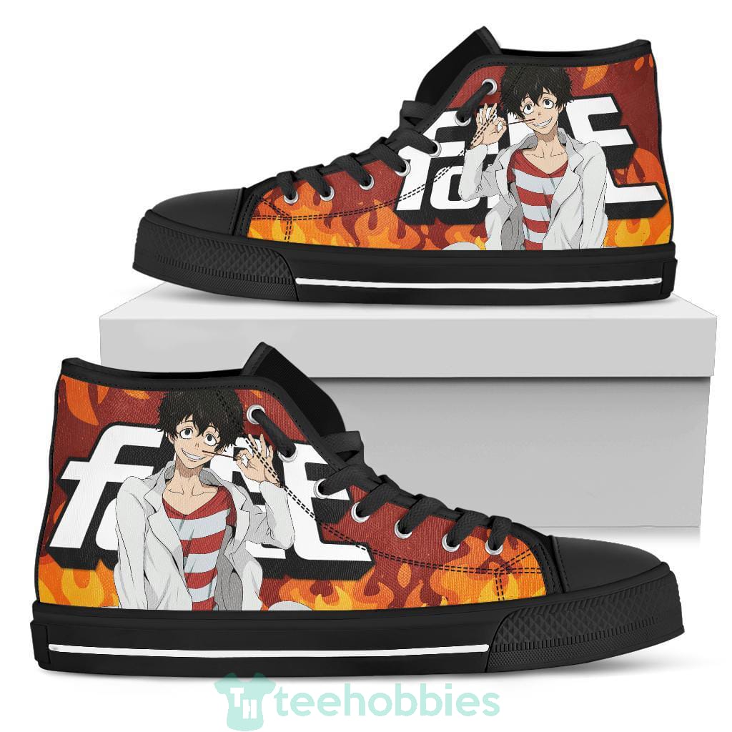 Victor Lich Fire Force Anime High Top Shoes Fan Gift Product photo 1