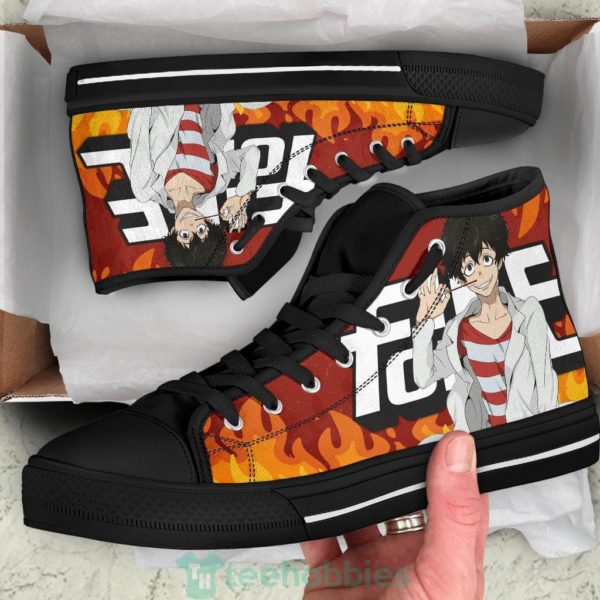 victor lich fire force anime high top shoes fan gift 2 kYMmS 600x600px Victor Lich Fire Force Anime High Top Shoes Fan Gift