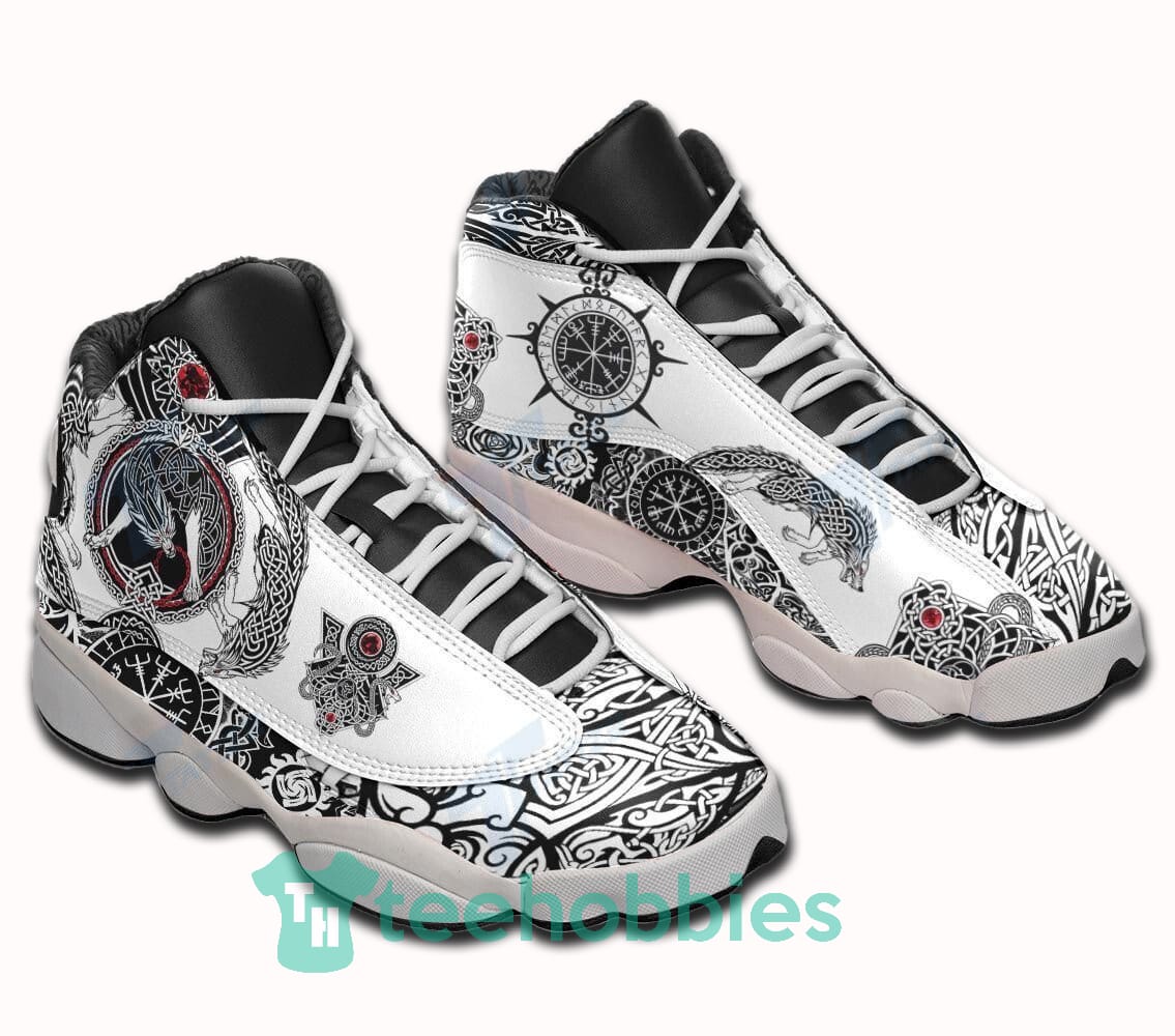 Viking Wolf Snake Air Jordan 13 Sneaker Shoes