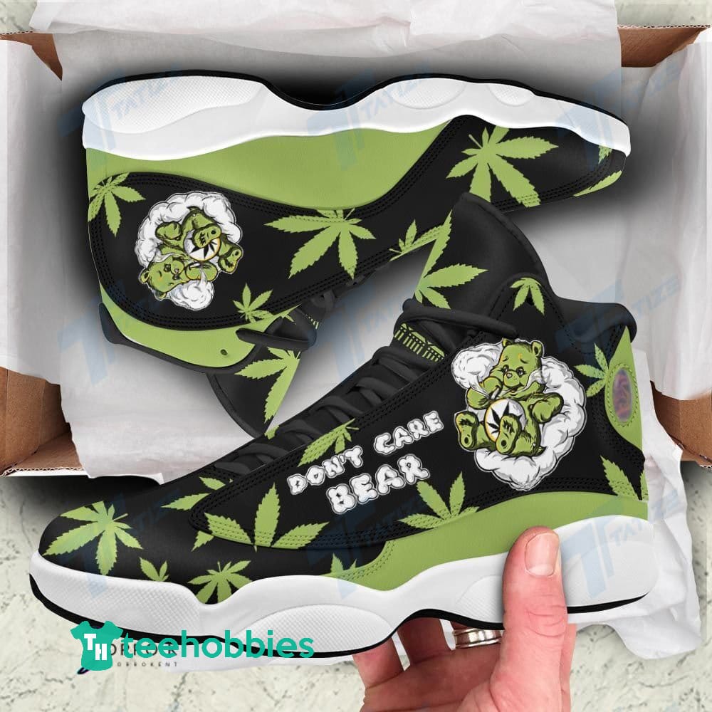 Weed Dont Care Bear Air Jordan 13 Sneaker Shoes dk