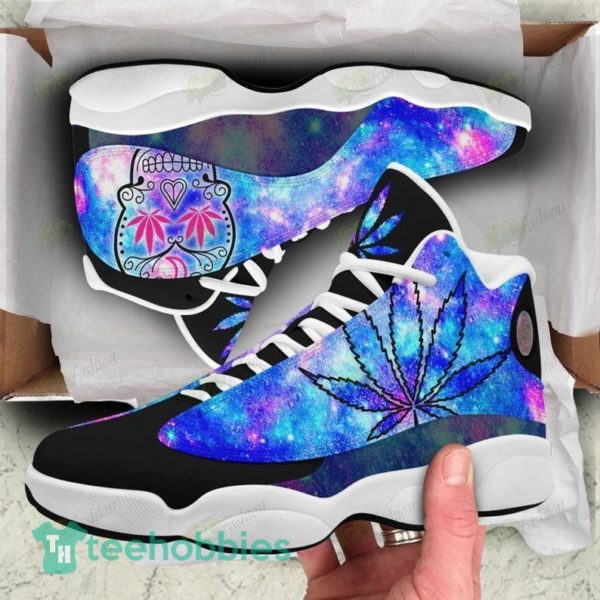 Weed Leaf Symbol Air Jordan 13 Sneaker Shoes