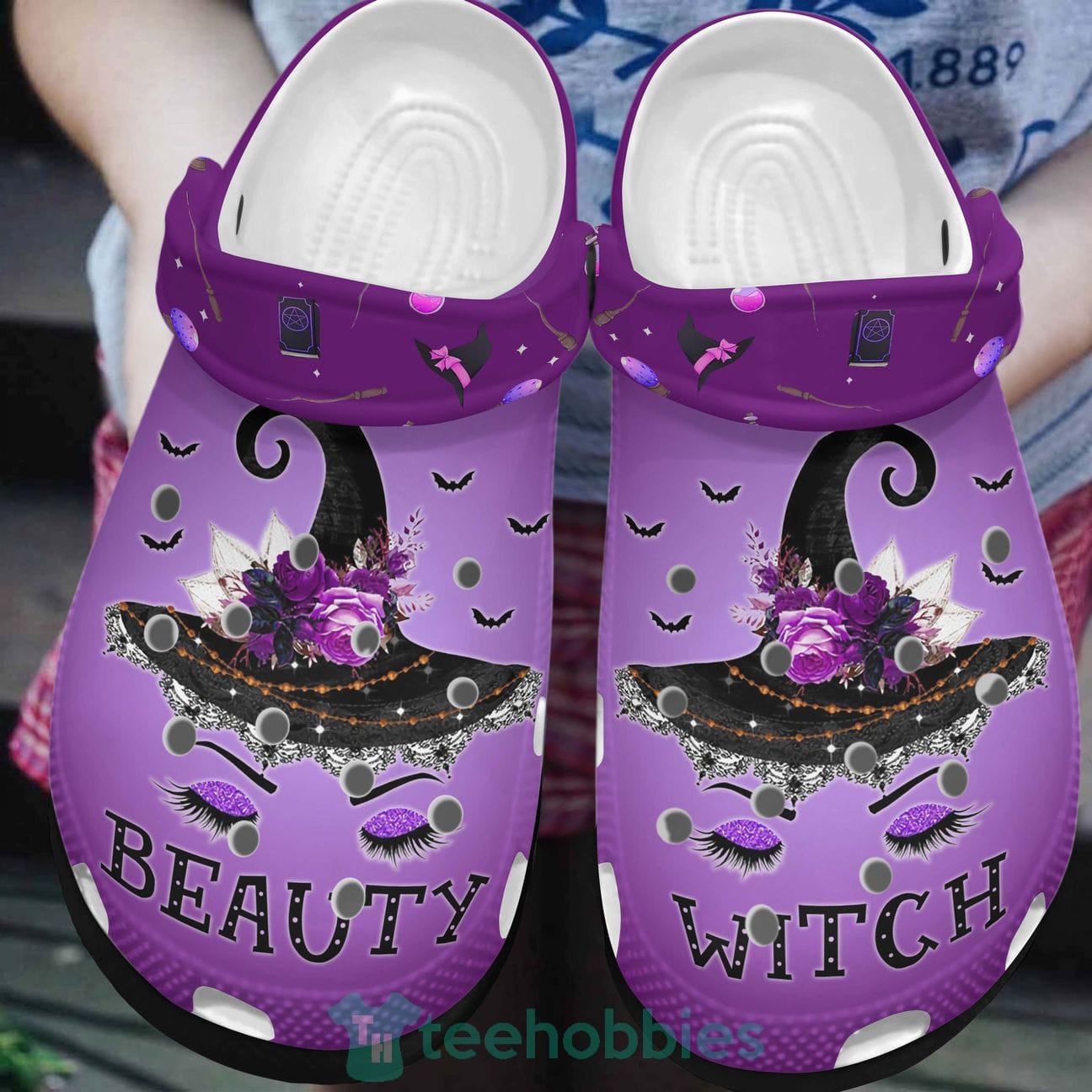 Wicca Clog Shoes Beauty Witch