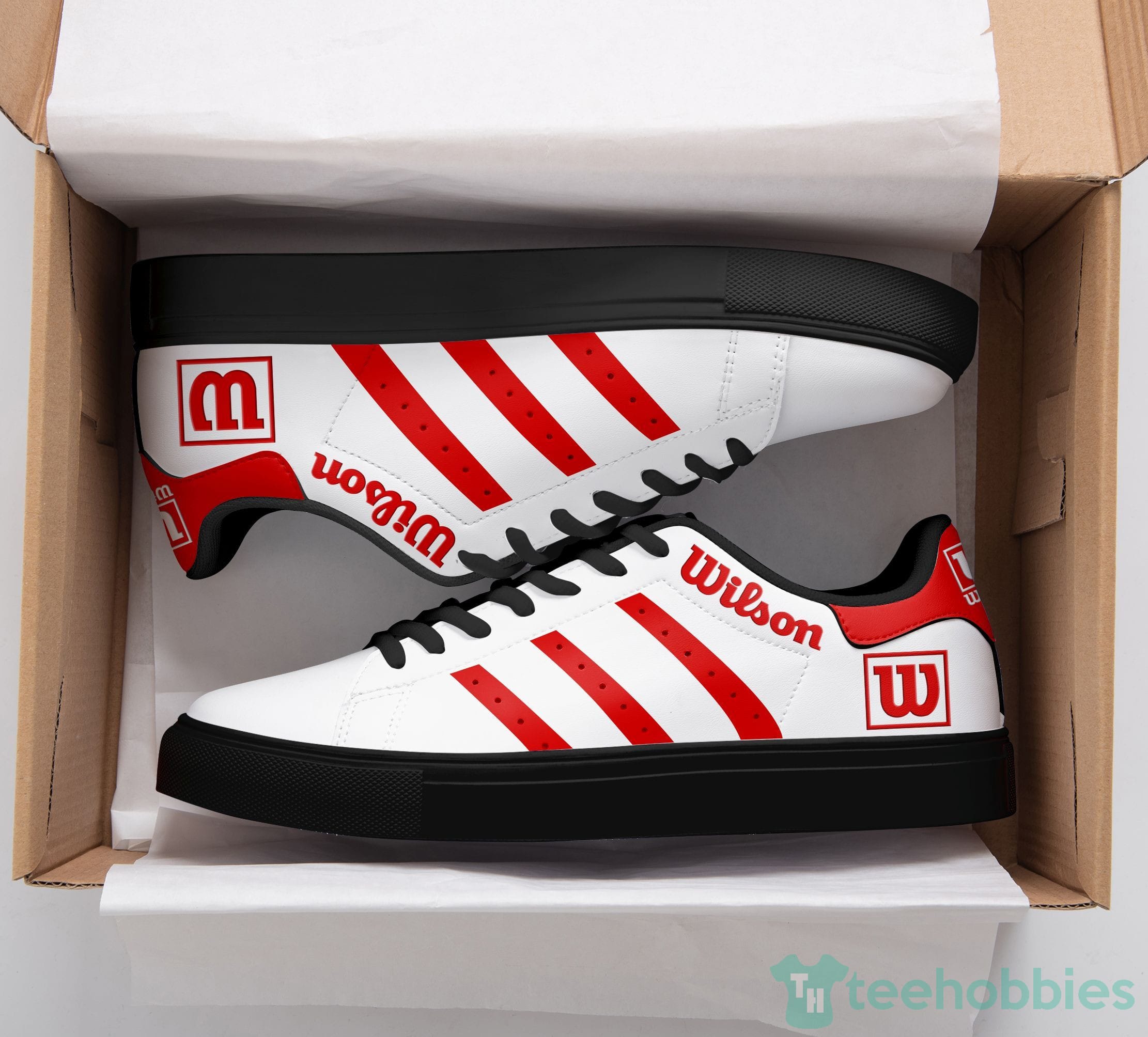 Wilson White Low Top Skate Shoes Product photo 2