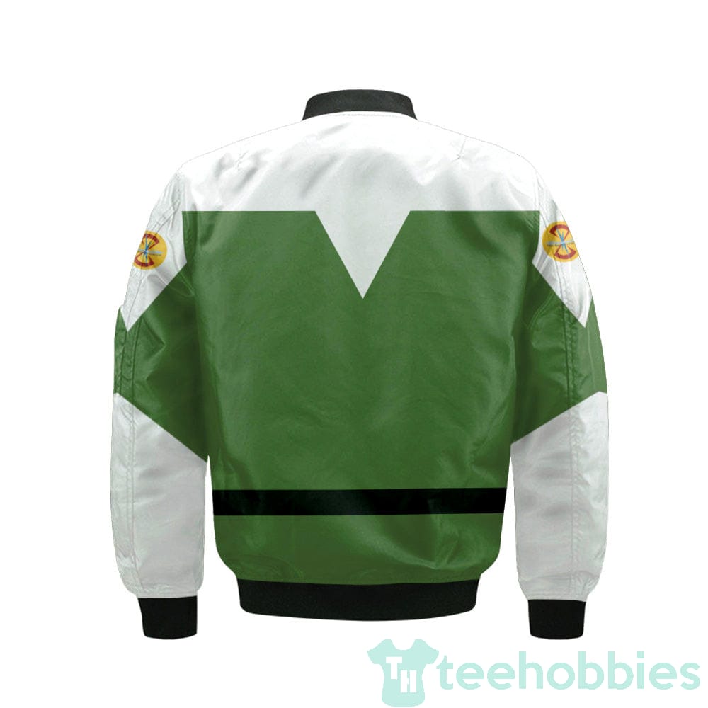 Zaft Custom Gundam Uniform Green Cosplay Bomber Jacket Product photo 1