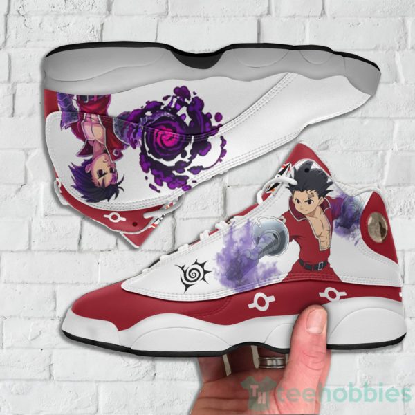 zeldris custom the seven deadly sins anime air jordan 13 shoes 3 hXNIs 600x600px Zeldris Custom The Seven Deadly Sins Anime Air Jordan 13 Shoes