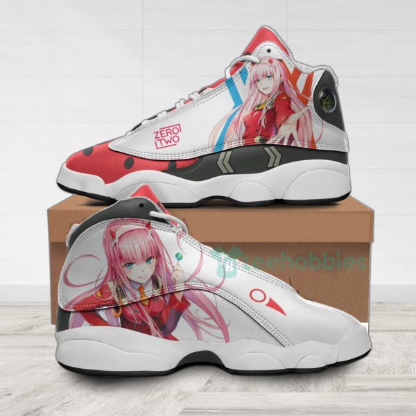 zero two custom darling in the franxx anime air jordan 13 shoes 1 nEc35 600x600px Zero Two Custom Darling In The Franxx Anime Air Jordan 13 Shoes