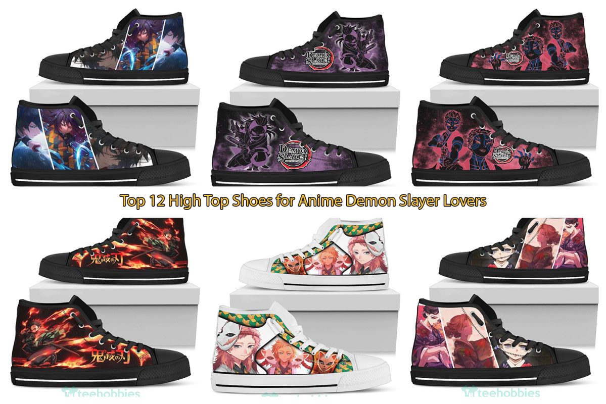 Top 12 High Top Shoes for Anime Demon Slayer Lovers