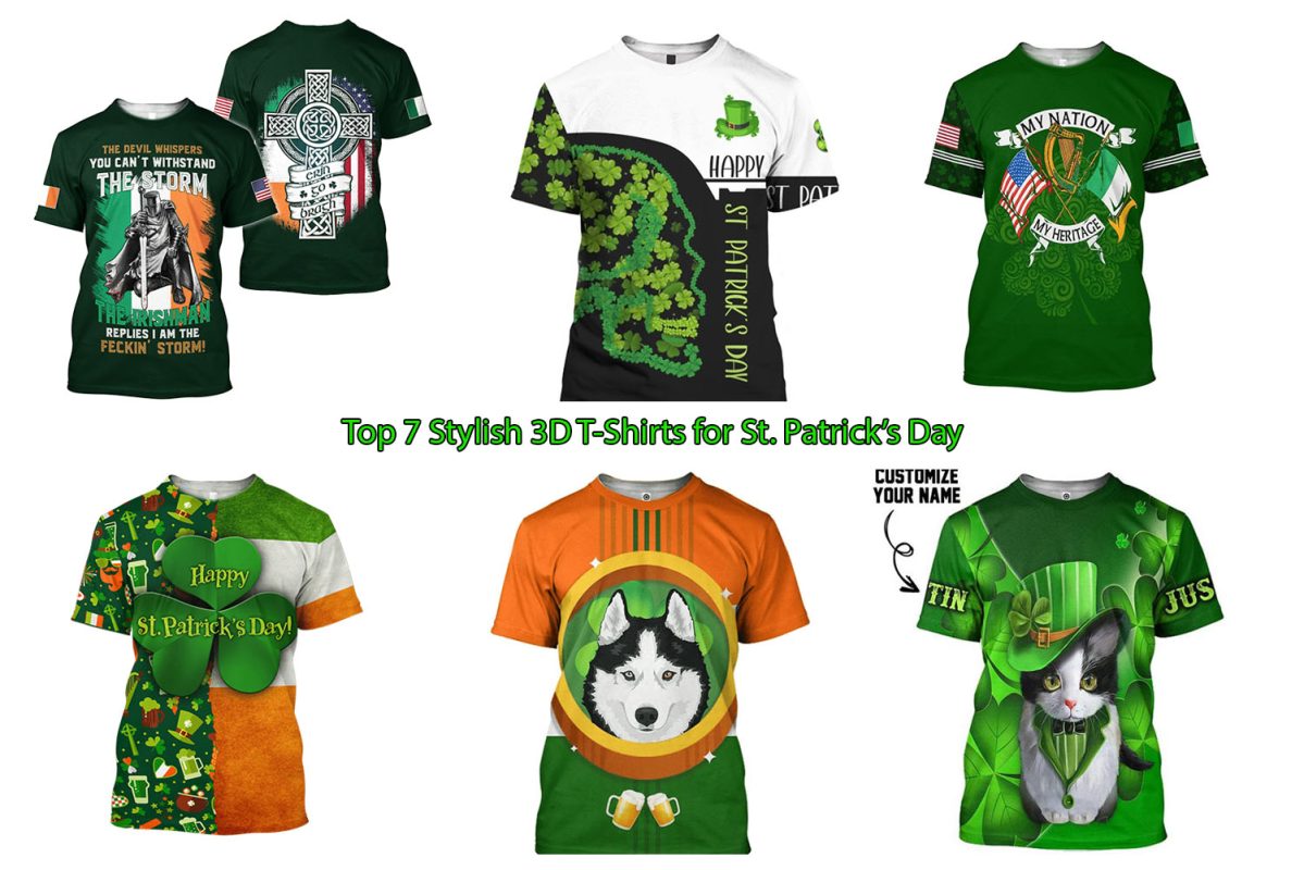 Top 7 Stylish 3D T-Shirts for St