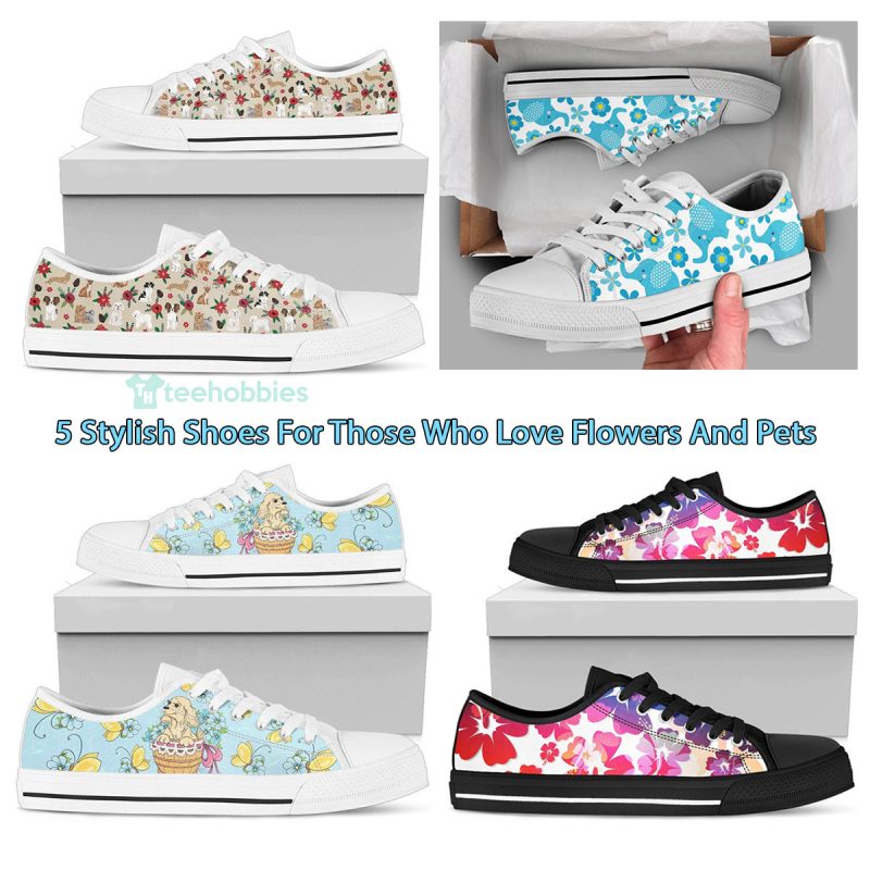 5 Stylish Shoes For Those Who Love Flowers And Pets
