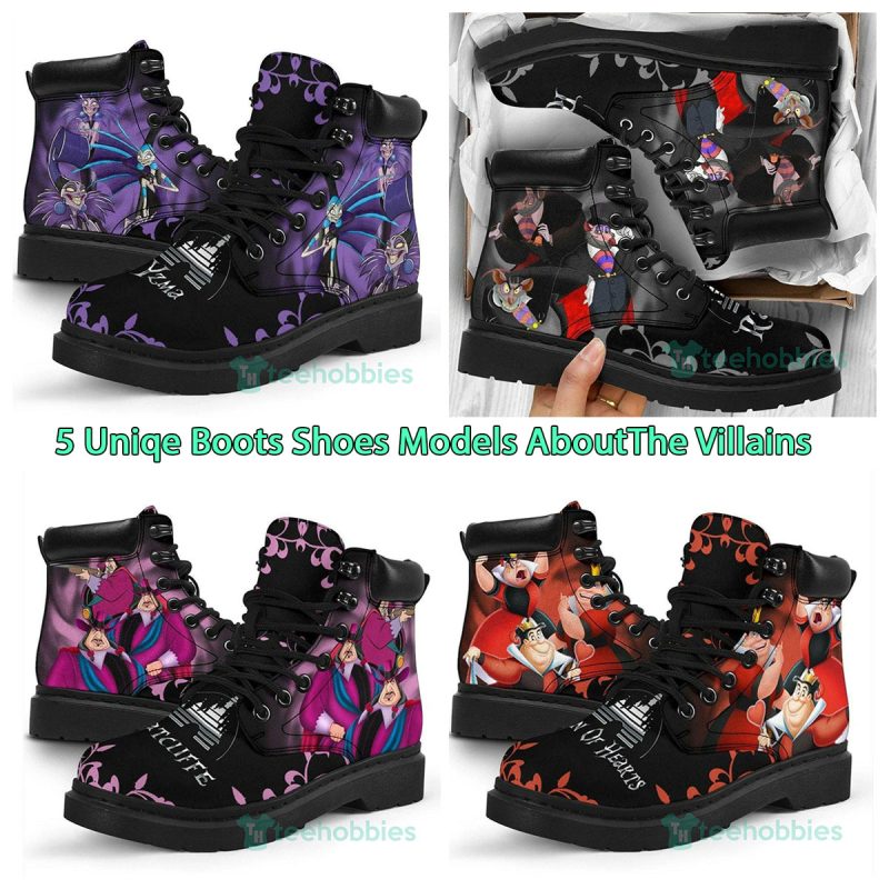 5 Uniqe Boots Shoes Models AboutThe Villains