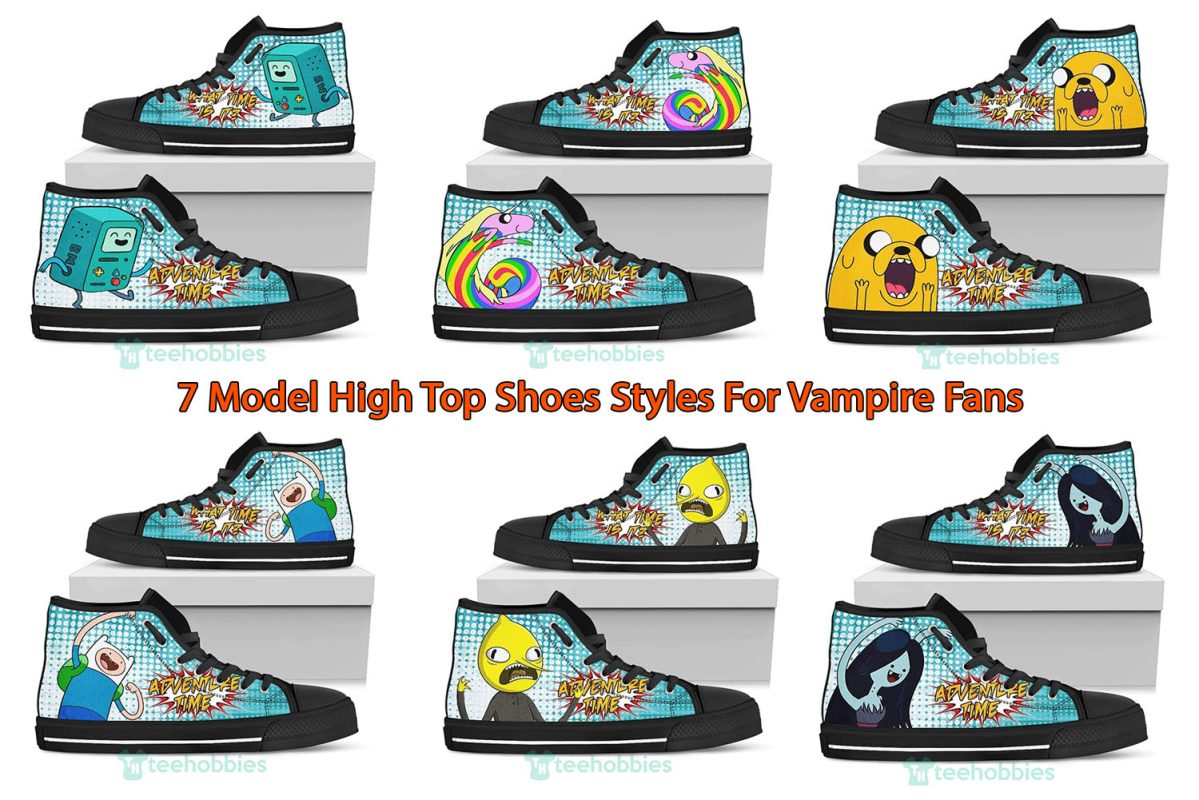 7 Model High Top Shoes Styles For Vampire Fans