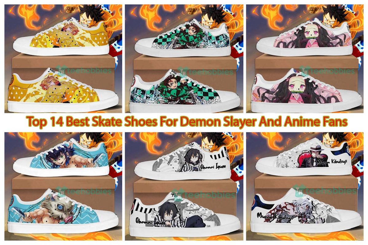 Top 14 Best Skate Shoes For Demon Slayer And Anime Fans