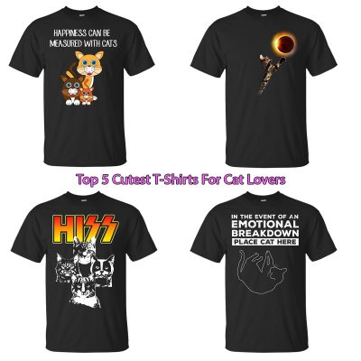 Top 5 Cutest T-Shirts For Cat Lovers