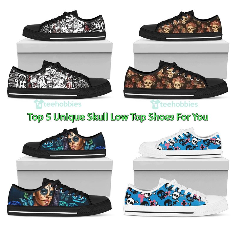Top 5 Unique Skull Low Top Shoes For You