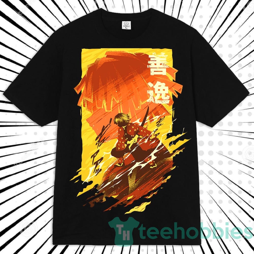 Agatsuma Zenitsu Anime Manga Unisex T-Shirt For Fans