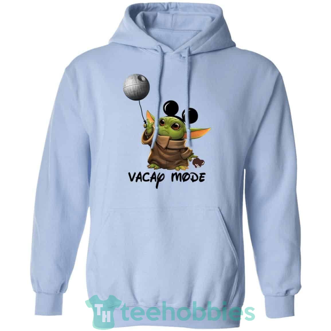 Baby Yoda Mickey Mouse Vacay Mode T-Shirt Hoodie Sweatshirt Long Sleeves