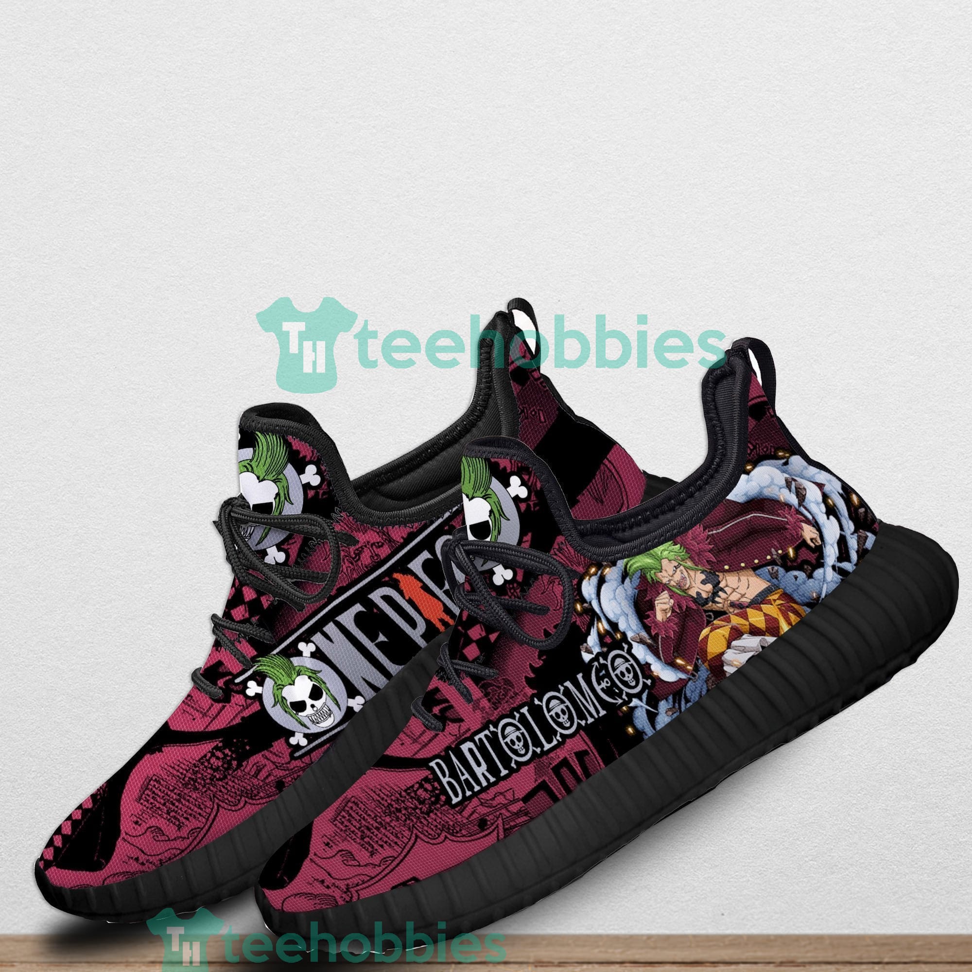 Bartolomeo One Piece Custom Anime For Fans Reze Shoes Sneaker Product photo 2