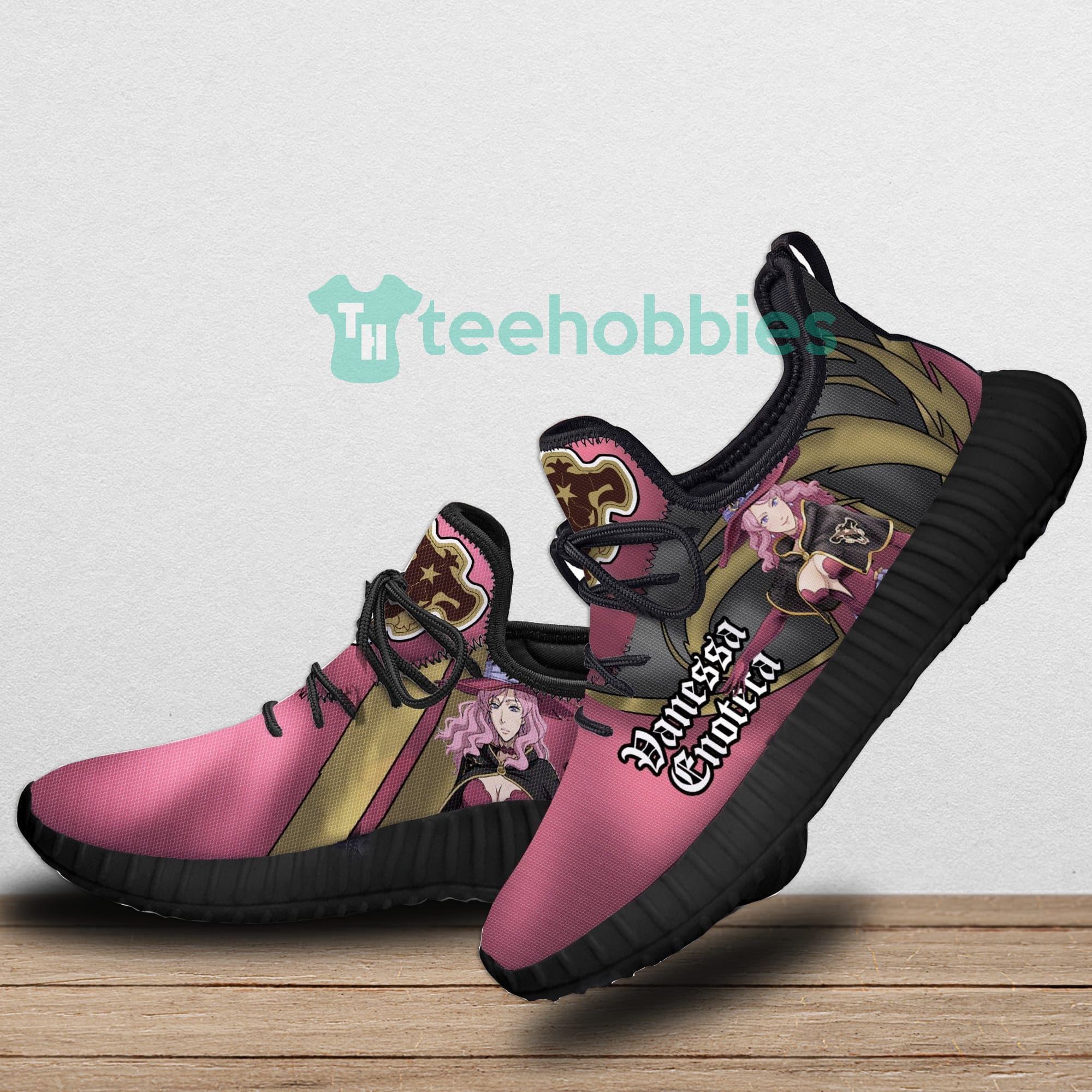 Black Clover Vanessa Black Bull Knight Anime Reze Shoes Sneaker Product photo 2