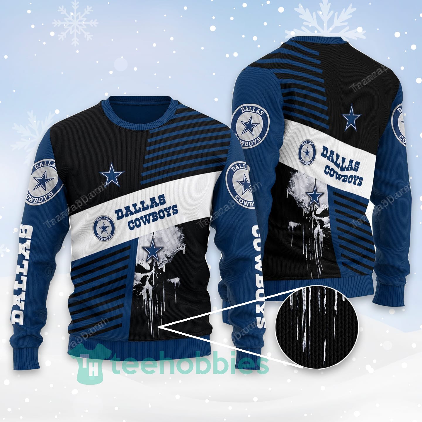 Dallas Cowboys All Over Printed Best Gift Christmas Sweater