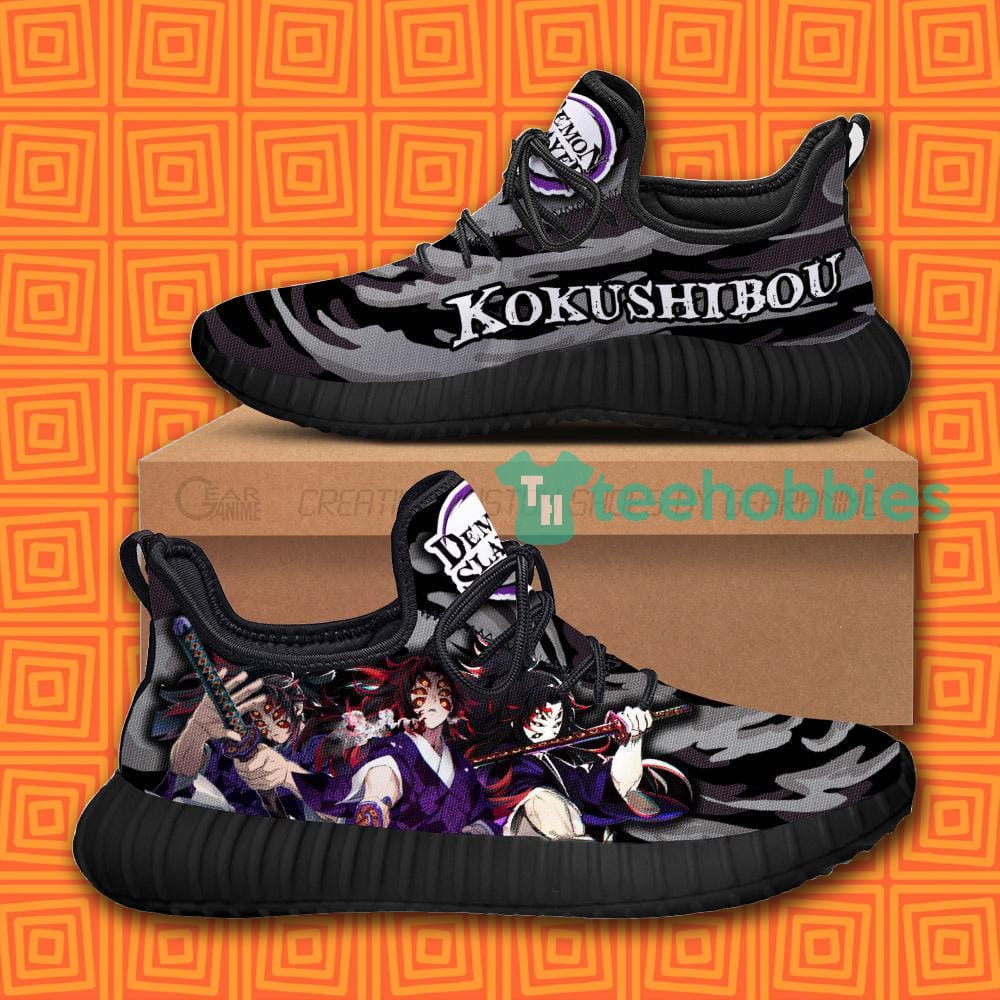 Demon Slaye Anime Movie Kokushibou Sword Reze Shoes Sneakers Product photo 1