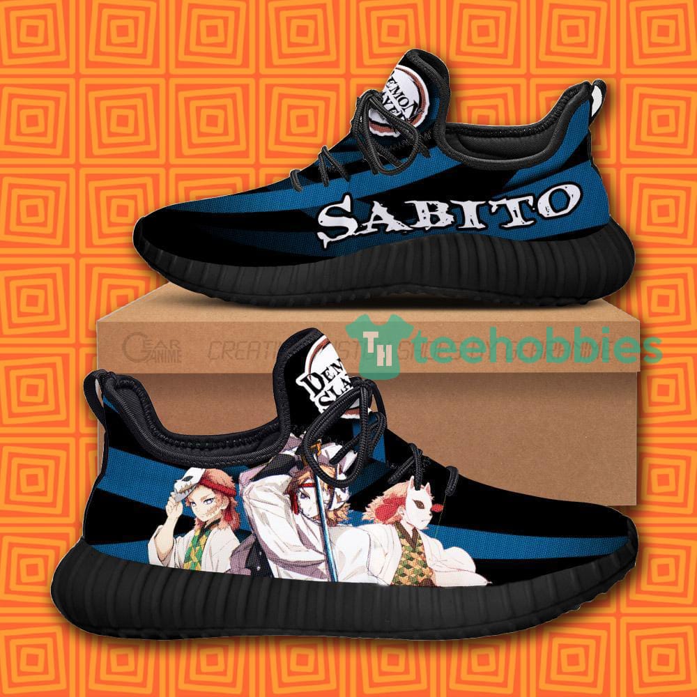 Demon Slaye Anime Movie Sabito Reze Shoes Sneakers Product photo 1