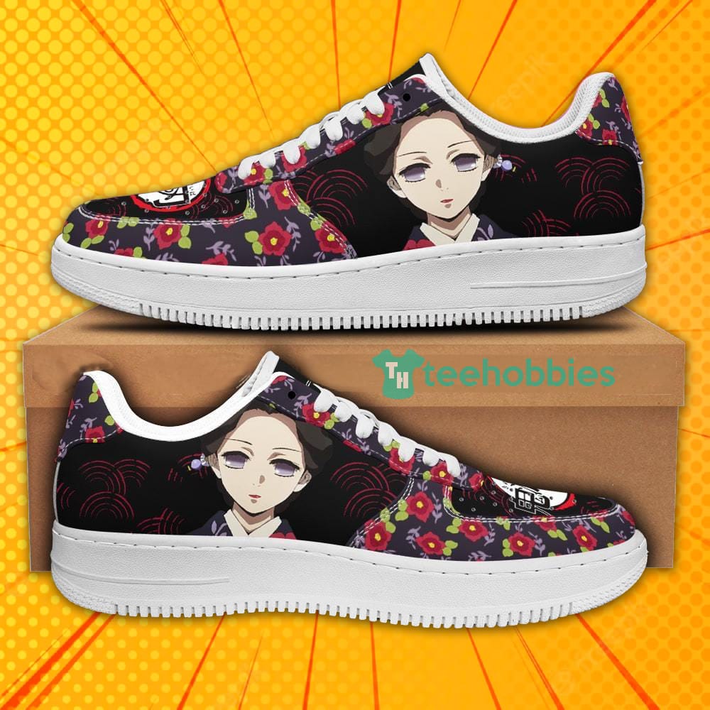 Demon Slayer Anime Tamayo And Flowers Air Force Shoes