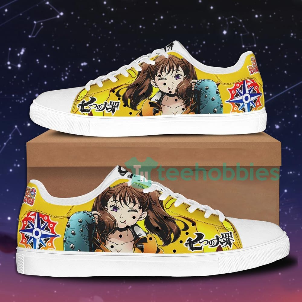 Diane The Seven Deadly Sins Anime Custom Skate Shoes For Men And Women Product photo 1