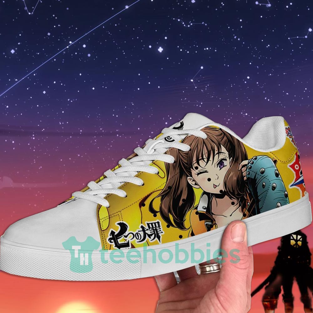 Diane The Seven Deadly Sins Anime Custom Skate Shoes For Men And Women Product photo 2