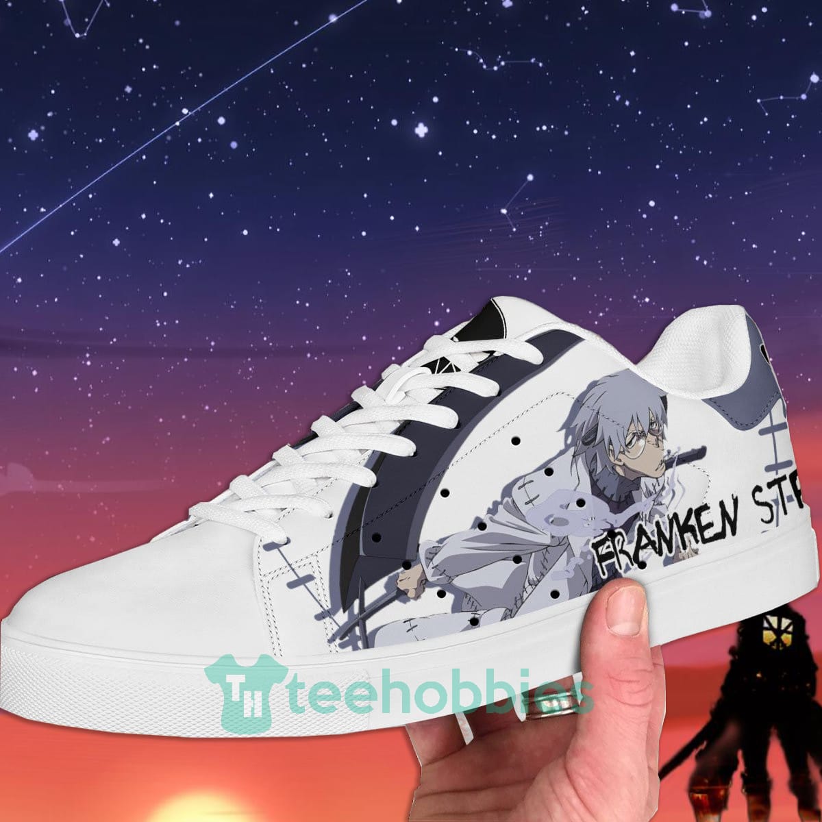 Dr. Franken Stein Custom Soul Eater Anime Skate Shoes For Men And Women Product photo 2