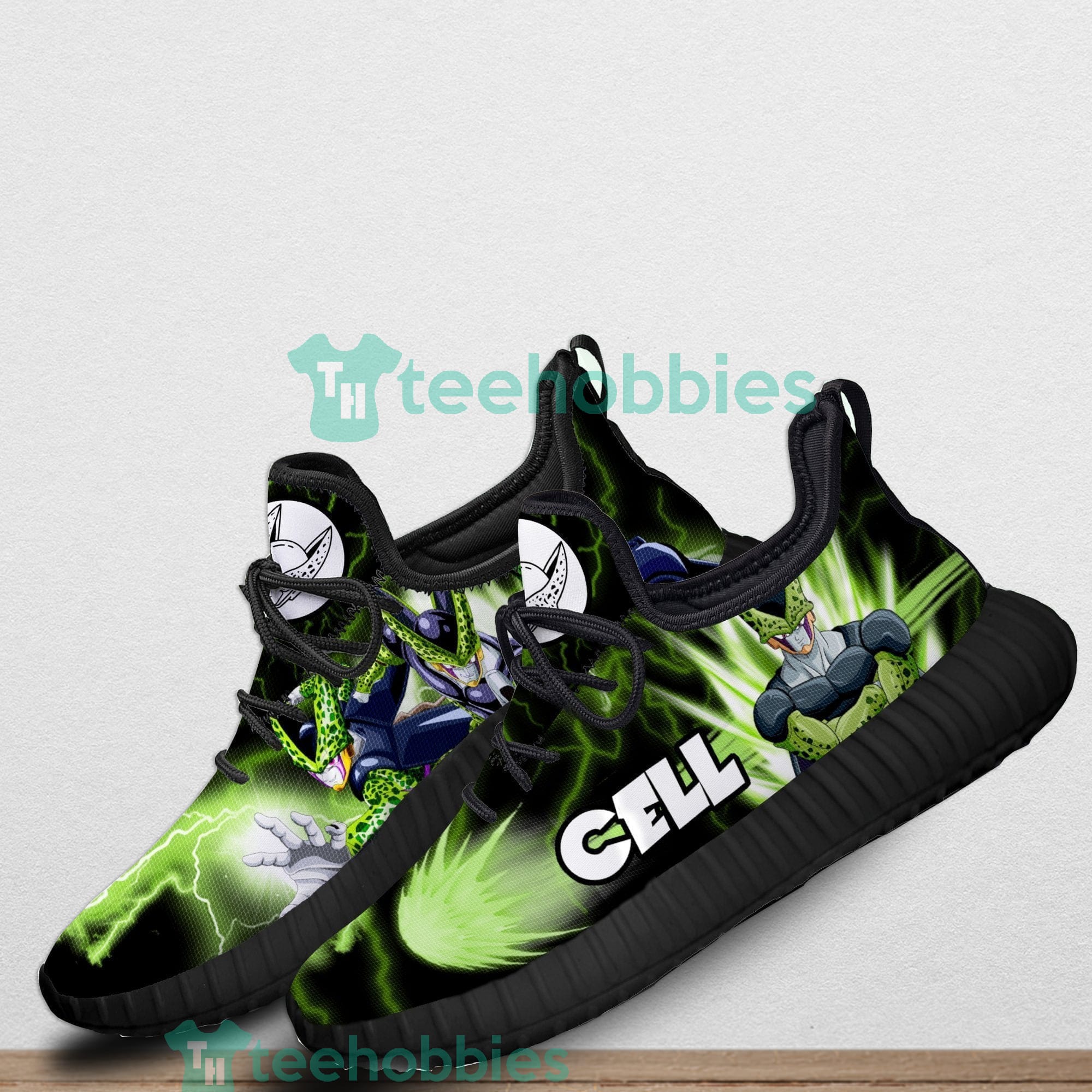 Dragon Ball Cell Dragon Ball Custom Anime For Fans Reze Shoes Sneaker Product photo 2