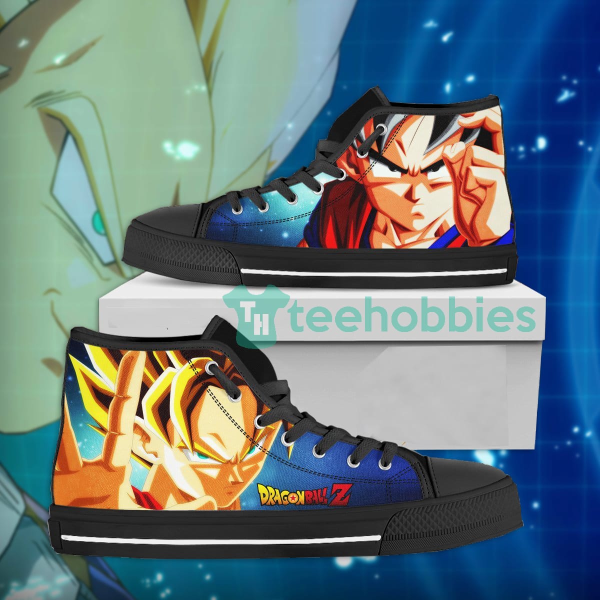 Dragon Ball Z Son Goku High Top Shoes For Anime Fans