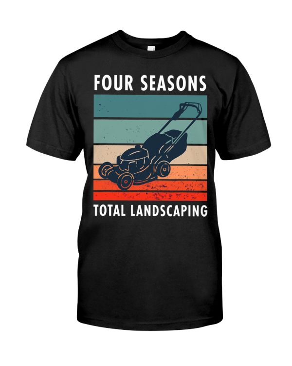 four season total landscaping lawn and order shirt unisex t shirt black 600x750px Four Season Total Landscaping Lawn And Order Shirt